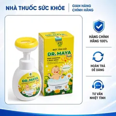 (Hàng chính hãng) Bọt Tắm Gội Dr.Maya Plus 335ml - Hỗ Trợ Làm Sạch Dịu Nhẹ Cho Bé