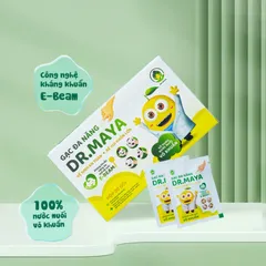 (Hàng chính hãng) Gạc Đa Năng Dr.Maya Hộp 30 Gói - Hỗ Trợ Vệ Sinh Khoang Miệng, Tai, Mắt, Mũi