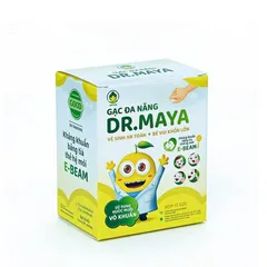 (Hàng chính hãng) Gạc Đa Năng Dr.Maya Hộp 15 Gói - Hỗ Trợ Vệ Sinh Khoang Miệng, Tai, Mắt, Mũi