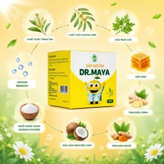 (Hàng chính hãng) Sáp Giữ Ấm Dr.Maya 20g - Hỗ Trợ Giữ Ấm Cơ Thể Cho Bé