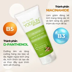 (Hàng chính hãng) Sữa Rửa Mặt Yoosun Acnes 100ml - Hỗ Trợ Làm Sạch Da