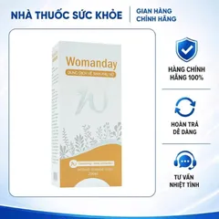 (Hàng chính hãng) Dung Dịch Vệ Sinh Phụ Nữ Womanday 200ml - Hỗ Trợ Làm Sạch Nhẹ Nhàng
