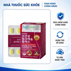 (Hàng nhập khẩu) Nutri D-Day Premium Liver Health Milk Thistle Plus Hộp 30 Viên - Hỗ Trợ Tốt Cho Gan