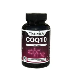 (Hàng nhập khẩu) TrueVita+ CoQ10 100mg Lọ 30 Viên - Bổ Sung Coenzyme Q10