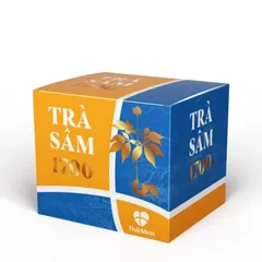 (Hàng chính hãng) Trà Sâm 1700 Thái Minh Hộp 20 Gói - Hỗ Trợ Bồi Bổ Sức Khỏe