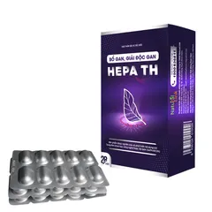 (Hàng chính hãng) Viên Uống HepaTH Hộp 28 Viên - Bổ Gan, Hỗ Trợ Giải Độc Gan