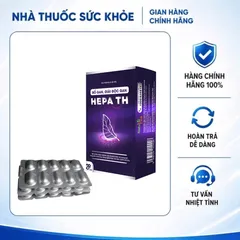 (Hàng chính hãng) Viên Uống HepaTH Hộp 28 Viên - Bổ Gan, Hỗ Trợ Giải Độc Gan