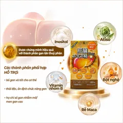 (Hàng nhập khẩu) Viên Uống Hỗ Trợ Giải Độc Gan Nichiei Bussan Liver Hydrolyzate Plus 180 Viên