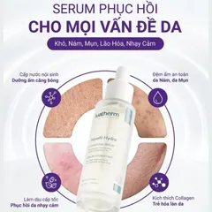 (Hàng nhập khẩu) Ivatherm Aquafil Hydra Hydrating Serum 30ml - Tinh Chất Dưỡng Ẩm Phục Hồi Da