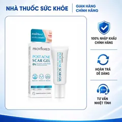 (Hàng nhập khẩu) Provamed Post Acne Scar Gel 4g - Gel Hỗ Trợ Làm Mờ Thâm Sẹo Sau Mụn