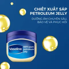 (Hàng chính hãng) Vaseline Sáp Dưỡng Ẩm 100ml - Hỗ Trợ Khóa Ẩm Làm Mềm Da
