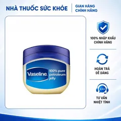 (Hàng chính hãng) Vaseline Sáp Dưỡng Ẩm 100ml - Hỗ Trợ Khóa Ẩm Làm Mềm Da