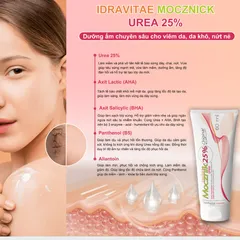 (Hàng nhập khẩu) Kem Idravitae Urea 25% Cream Tuýp 60ml - Dưỡng Ẩm Cho Da Khô, Bong Tróc, Nứt Nẻ