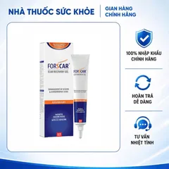 (Hàng nhập khẩu) Gel Forscar Tuýp 10g - Hỗ Trợ Làm Phẳng, Làm Mềm, Làm Mờ Sẹo Lồi, Sẹo Phì Đại
