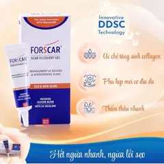(Hàng nhập khẩu) Gel Forscar Tuýp 10g - Hỗ Trợ Làm Phẳng, Làm Mềm, Làm Mờ Sẹo Lồi, Sẹo Phì Đại