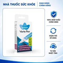 (Hàng nhập khẩu) Bút Nilocin Vorte Pen 3ml - Hỗ Trợ Loại Bỏ Mụn Cóc, Mụn Cơm
