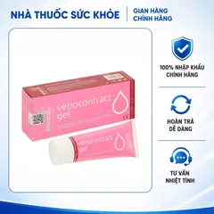 (Hàng nhập khẩu) Gel Venocontract Tuýp 75ml - Hỗ Trợ Giảm Nặng Mỏi Chân, Hỗ Trợ Suy Giãn Tĩnh Mạch