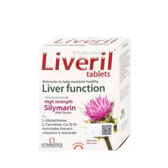 (Hàng nhập khẩu) Vitabiotics Liveril Hộp 30 Viên - Hỗ Trợ Chức Năng Gan