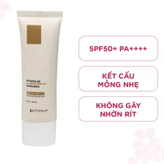 (Hàng nhập khẩu) Kem Chống Nắng KyungLab UV Beige Skin-Fit Sunscreen 50ml - Nâng Tone Be Tự Nhiên, Che Khuyết Điểm Nhẹ