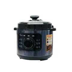 (Hàng nhập khẩu) Nồi Áp Suất Điện Hare HR-PC606 6L Màu Xanh - Công Suất 1000W, Bảng Điều Khiển Tiếng Việt