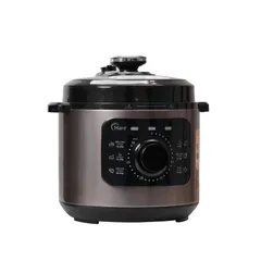 (Hàng nhập khẩu) Nồi Áp Suất Điện Hare HR-PC606 6L Màu Bạc - Công Suất 1000W, Bảng Điều Khiển Tiếng Việt
