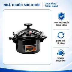 (Hàng nhập khẩu) Nồi Áp Suất Nhôm Đáy Từ Hare HR-PA2205 (22cm) - Dung Tích 5L