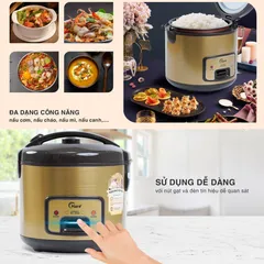 (Hàng chính hãng) Nồi Cơm Điện Hare HR-RC1006 1L - Công Suất 400W