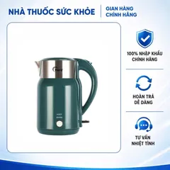(Hàng chính hãng) Ấm Điện Đun Nước Hare HR-KE1826 1.8L Màu Xanh Lá - Công Suất 1800W