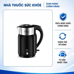 (Hàng chính hãng) Ấm Điện Đun Nước Hare HR-KE1826 1.8L Màu Đen - Công Suất 1800W
