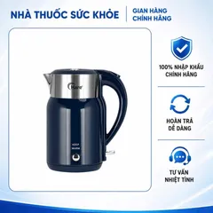 (Hàng chính hãng) Ấm Điện Đun Nước Hare HR-KE1826 1.8L Màu Xanh Dương - Công Suất 1800W