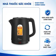 (Hàng chính hãng) Ấm Điện Đun Nước Hare HR-KE20S8 2.0L Màu Đen - Công Suất 1500W