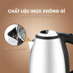 (Hàng chính hãng) Ấm Đun Siêu Tốc Hare HR-KE1800 1.8L - Công Suất 1500W