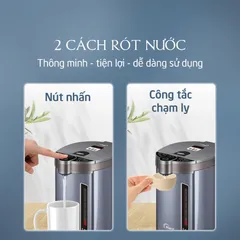 (Hàng chính hãng) Bình Thủy Điện Hare HR-AP3050 5.0L - Công Suất 1200W