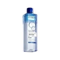 (Hàng nhập khẩu) Nước Tẩy Trang L'Oreal Micellar Water 3-in-1 Deep Cleansing Làm Sạch Sâu Lớp Trang Điểm Chai 400ml
