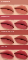 (Hàng nhập khẩu) Son Kem Bùn 3CE Hazy Lip Clay Hipamine Màu Nâu Đỏ Đun 4G