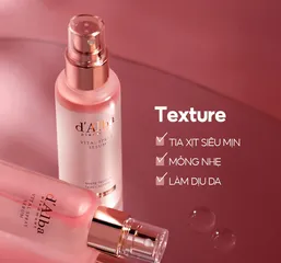 (Hàng nhập khẩu) Xịt khoáng d'Alba White Truffle Vital Spray Serum 100ml Cấp Ẩm Làm Dịu Da
