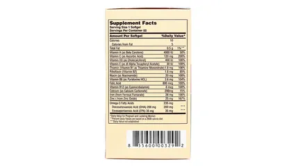 (Hàng nhập khẩu) Viên uống Prenatal DHA & Folic Acid Pharmekal bổ sung vitamin và khoáng chất cho bà bầu - Lọ 60 viên