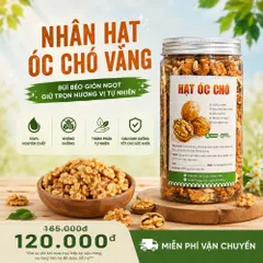 Nhân óc chó vàng CAOFOOD 450gr - Hạt dinh dưỡng cao cấp nhập khẩu từ Mỹ, tốt cho sức khỏe tim mạch và giảm cân