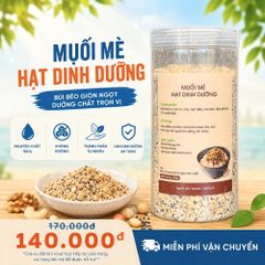 Muối Mè Hạt Dinh Dưỡng CAOFOOD – Hỗn Hợp Mè Đen, Hạt Macca, Hạt Điều, Ăn Chay, 500g - Sản Phẩm Tự Nhiên, Khỏe Mạnh từ Daklak