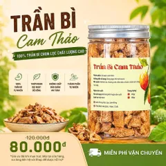 Ômai Quất Trần Bì Cam Thảo 500gr - Đặc sản Việt Nam, Tăng cường sức khỏe hô hấp, Món ăn vặt ngon miệng, Thư giãn tinh thần