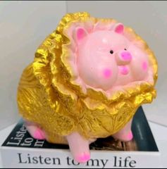 Heo đất bắp cải lỗ tròn siêu cute