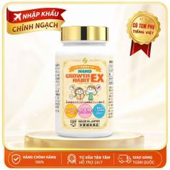 Nano Growth Habit EX 120 Viên Chính Hãng Nhật – Hỗ Trợ Tăng Chiều Cao, Bổ Sung Canxi DHA, Phát Triển Trí Não Trẻ Em