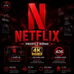 NETFLIX  PREMIUM 4K HDR - PROFILE RIÊNG