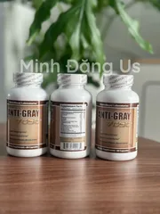 Viên Uống ANTI-GRAY 7050 - Hỗ Trợ Giảm Bạc Tóc, Phục Hồi Màu Đen Tự Nhiên, 60 Viên Bổ Sung Dưỡng Chất Tóc Khỏe Mạnh