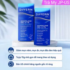 Gel Giảm Mụn Dífferin Mỹ - Điều Mụn Retinoid 0.1% Cho Da Mặt - Giải Pháp Hiệu Quả