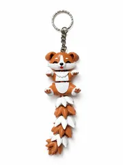 Móc Khoá Cáo Khớp Nối In 3D(mua sỉ nhắn tin)