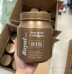 Kem Ủ Tóc Collagen DTH 1000ml – Hấp Dầu Chăm Sóc Tóc Khô Xơ, Hư Tổn, U