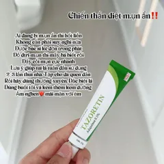 Gel đẩy mụn ẩn gom cồi mụn Tazoretin xanh 15g da đẹp mịn màng