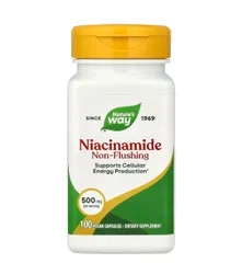 [MỸ] viên Niacinamide non-flushing 500mg nature’s way 100viên
