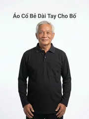 Combo 3 Áo Cổ Bẻ dài tay thu đông dành cho ông, bố co giãn thoải mái